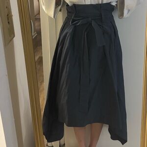 COS Navy High-Low Skirt